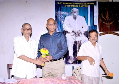 Dr V Sundar Ramadan Memorial Gold Medal Oration IMA Hall Tenali