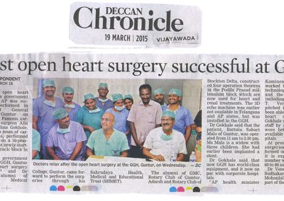 Mrs. Padma and Mrs. Rani - Successful Heart Transplantation Patients at Press Conference