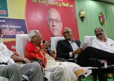 Krishna District Lorry Owners Foundation had felicitated Padma Shri Awardee Dr. Gokhale