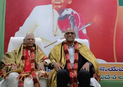 Krishna District Lorry Owners Foundation had felicitated Padma Shri Awardee Dr. Gokhale