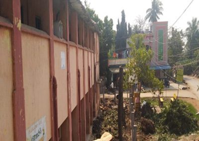 Renovation of ZPHS Tamirisa school building by Dr Gokhale