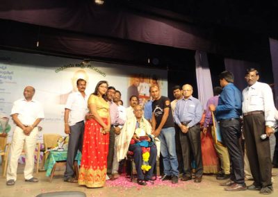 Abhinaya Arts Felicitated Dr. Alla Gokhale @ Guntur