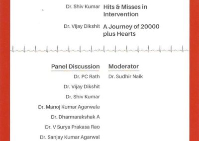 Dr Gokhale @ Hotel Taj Deccan Hyderabad meet on Cardiac Sciences