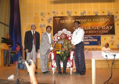 Dr. Alla Gopala Krishna Gokhale @ Guntur Medical College Day Celebrations