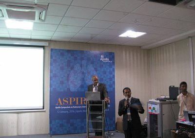 Dr Gokhale @ Apollo Hospital Lecture on Lung Transplantation When, How and So What?