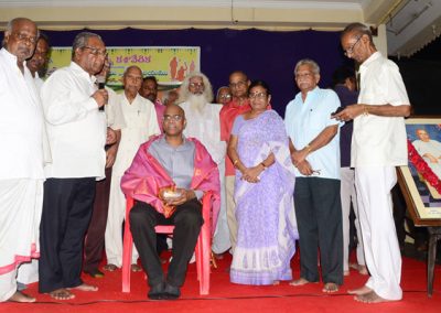 Felicitation to Dr. Gokhale on Sri Patibandla Seetaramaiah Jayanthi