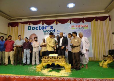 Dr. Gokhale Felicitated by Bhashyam Educational Group