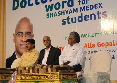 Dr. Gokhale Felicitated by Bhashyam Educational Group