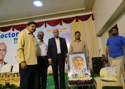 Dr. Gokhale Felicitated by Bhashyam Educational Group