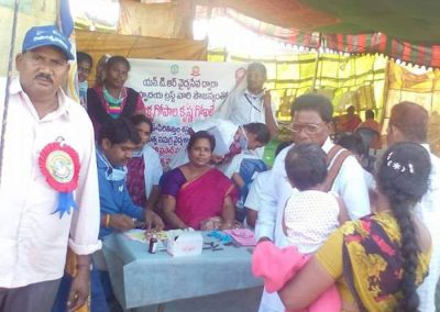 Bible Mission - Suvartha Mahasabha Free Health Camp at Guntur