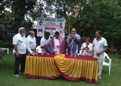 Dr Gokhale Participates in the Free Cardiac Health Camp Hosted by the Central Walkers Club in Hyderabad