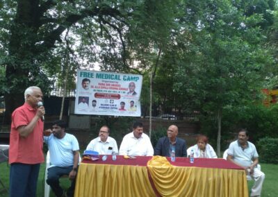 Dr Gokhale Participates in the Free Cardiac Health Camp Hosted by the Central Walkers Club in Hyderabad