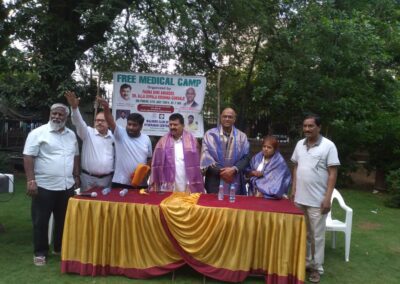 Dr Gokhale Participates in the Free Cardiac Health Camp Hosted by the Central Walkers Club in Hyderabad