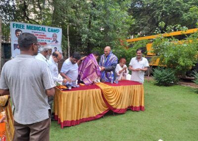 Dr Gokhale Participates in the Free Cardiac Health Camp Hosted by the Central Walkers Club in Hyderabad