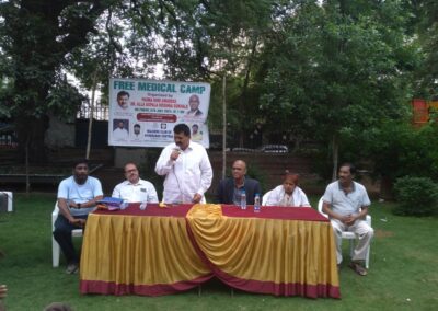 Dr Gokhale Participates in the Free Cardiac Health Camp Hosted by the Central Walkers Club in Hyderabad