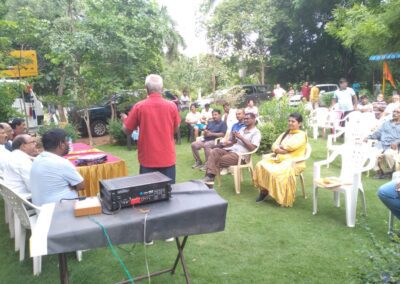 Dr Gokhale Participates in the Free Cardiac Health Camp Hosted by the Central Walkers Club in Hyderabad