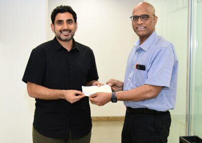 Donates Rs10 Lakhs to Support Flood Victims