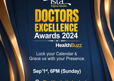 Dr.Gokhale Honoured with Doctors Excellence Award 2024